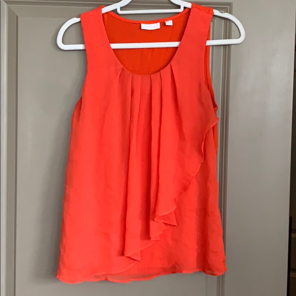Orange NY&C Dressy Tank